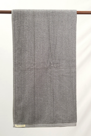 Cotton Bath Towel Charcoal Grey