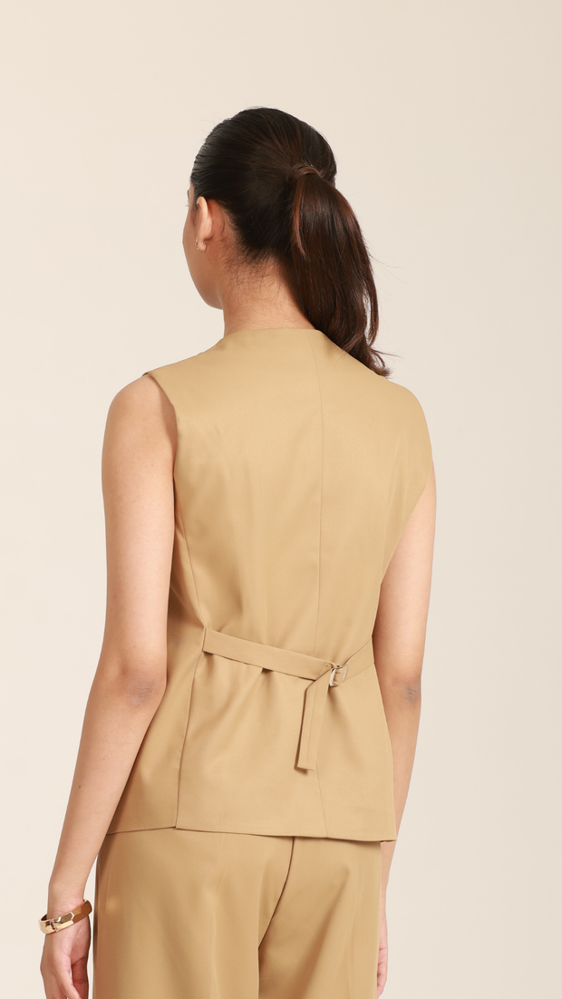Champagne Dusk Tailored Waistcoat
