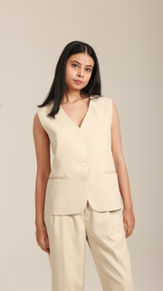 Vanilla Bloom Waistcoat