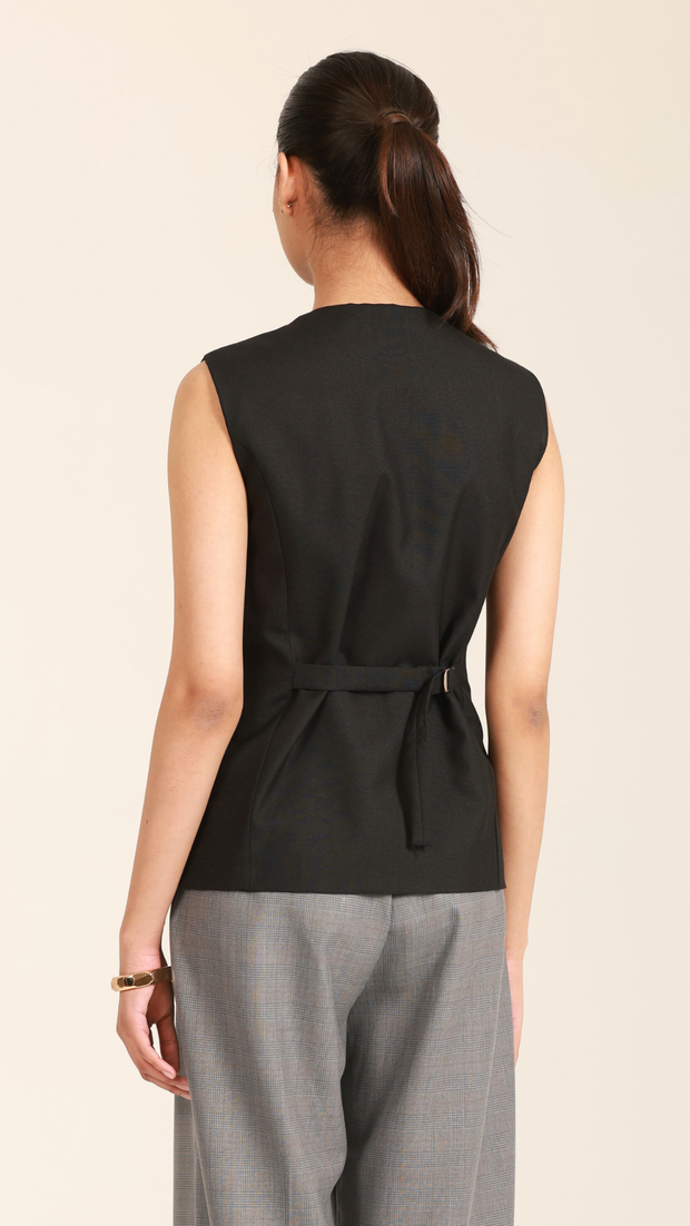 Everyday Black Waistcoat