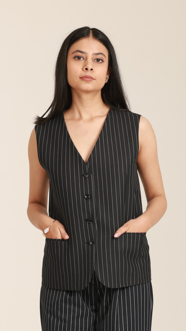 Sapphire Lines Waistcoat